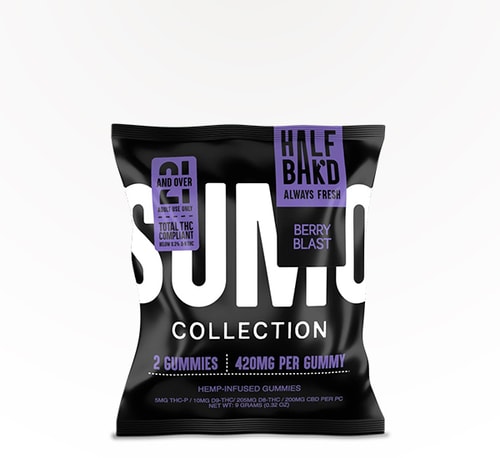 Half Bak'd Gummies SUMO Berry Blast 420 mg Single