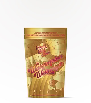 Happy Fruit Rosin Gummies Watermelon Wellness 750 mg 10 count