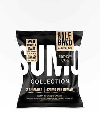 Half Bak'd Gummies SUMO Birthday Cake 420 mg Single