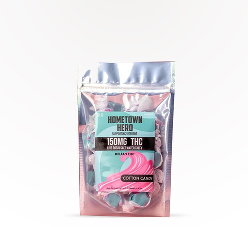 Hometown Hero Taffy Live Rosin Cotton Candy 450 mg 30 count