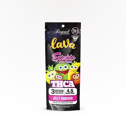 Lava Pre-Roll Exotic (HYB) Jelly Rancher 4.5 g 3 count
