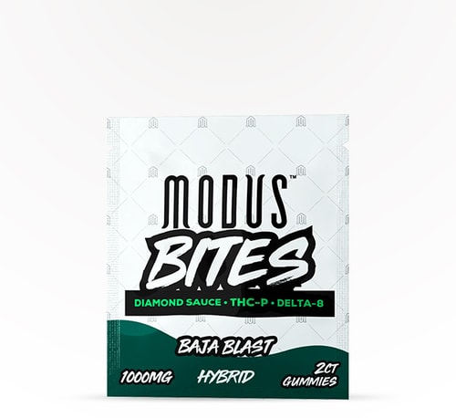 Modus Gummies Bites Baja Blast 1000 mg 2 count