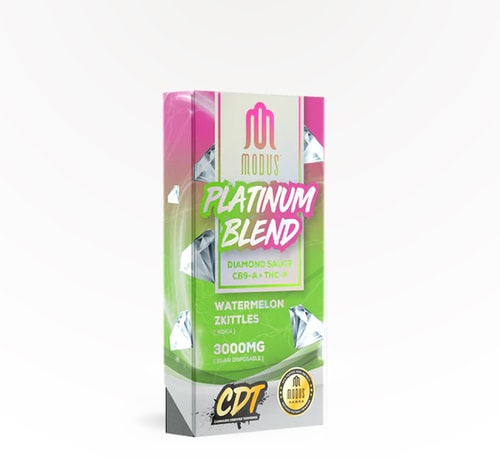 Modus Disposable Platinum Blend Watermelon Zkittles 3000 mg Single