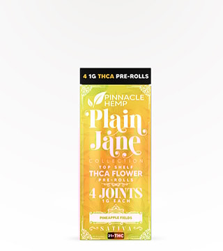 Pinnacle Hemp Plaine Jane Pineapple Fields 4 count