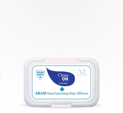 ARAM Hand Sanitizing Wipes 60 pack