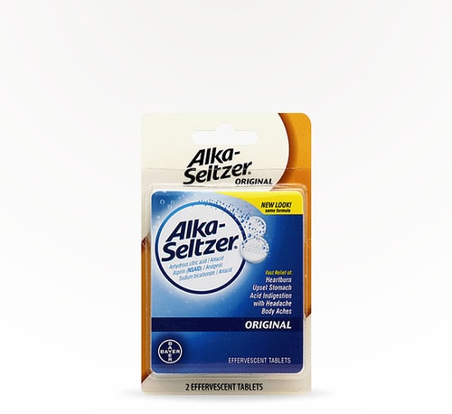 Alka-Seltzer Original Effervescent Tablets 2 Pack
