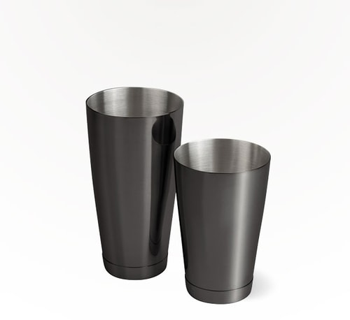 Barfly 18 oz and 28 oz Black Shaker Set Single