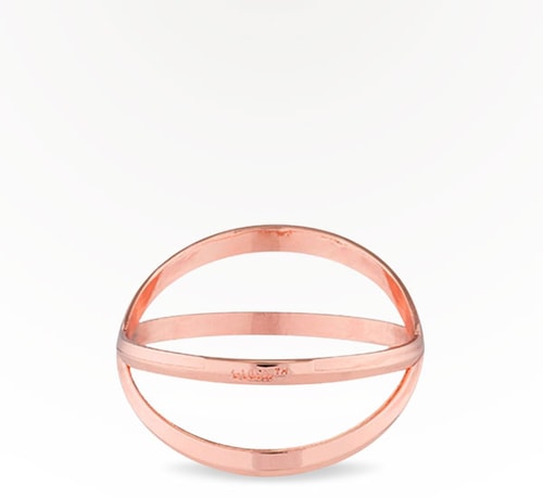 Blush Rose Gold Criss Cross Bracelet Bottle Opener Single