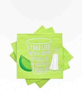 Cakewalk I Take Like With A Grain of Salt And A Shot of Tequila Napkins 20 Pack