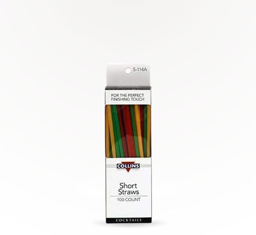 Collins Short Straws 100 Pack
