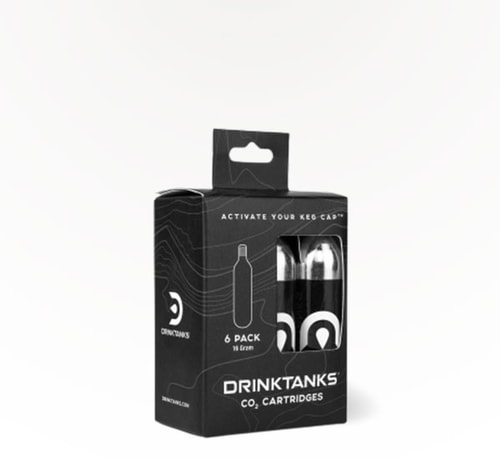 DrinkTanks CO2 Refill Cartridges 6 pack 16 g