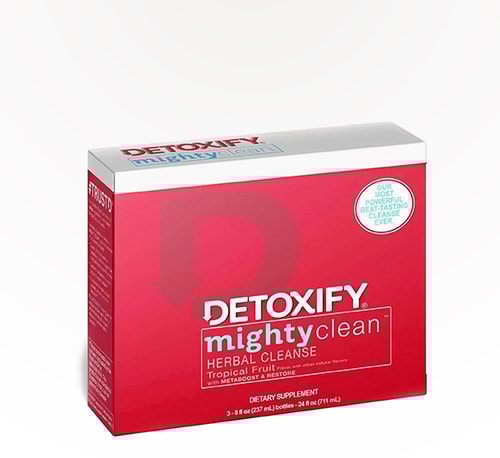 Detoxify Mighty Clean 8 oz Herbal Cleanse 3 Pack