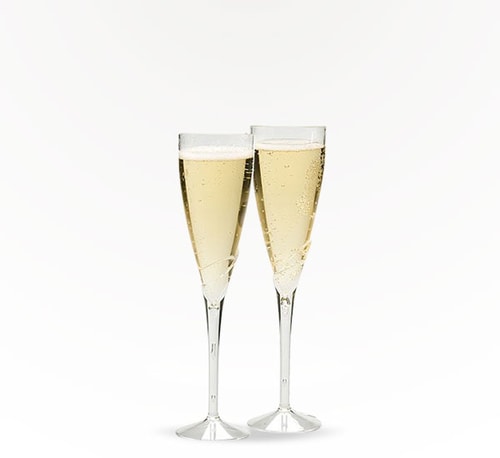 DTSC Imports Plastic Champagne Flute 2 Pack