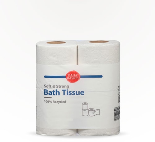 Daily Basics Bath Tissue 4 Pack