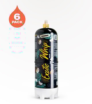 Exotic Whip Cream Chargers Cononut Flavored N2O Tank - 640g 6 Pack
