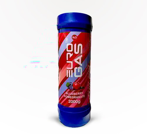 Euro Gas Blueberry Pomegranate Cream Charger - 2000g 3.3 l