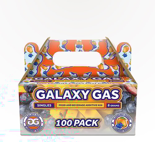 Galaxy Gas Blueberry Mango N20 Chargers - 8g 100 Pack