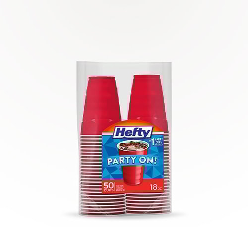 Hefty 18 oz Red Cup 50 Pack