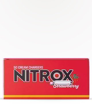 Nitrox Strawberry Cream Charger - 8g 50 count