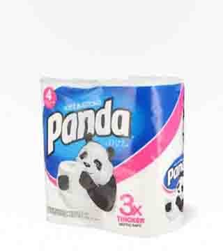 Panda 176 2-Ply Bathroom Tissue 4 Pack