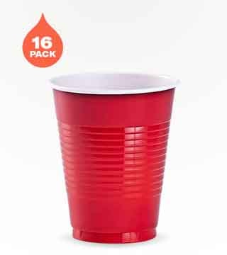 Party Dimensions 18 oz Plastic Cups 16oz (Can)