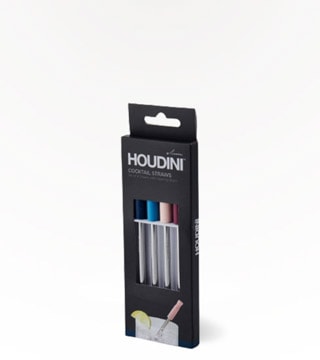 Rabbit Barware Houdini Cocktail Straws 4 Pack
