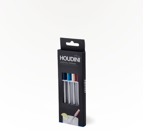 Rabbit Barware Houdini Cocktail Straws 4 Pack