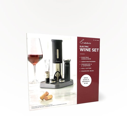 Rabbit Barware Electric Wine Set Single