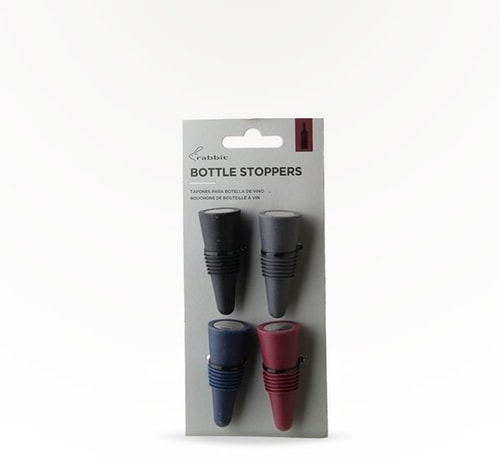 Rabbit Barware Wine Bottle Stoppers 4 Pack