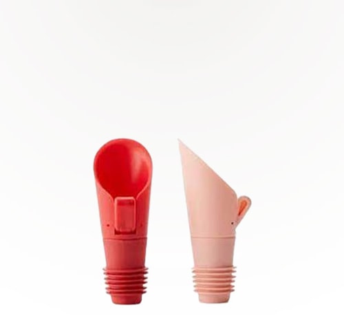 Rabbit Barware Coral and Pink Flipper Pourer Stopper 2L (Bottle)