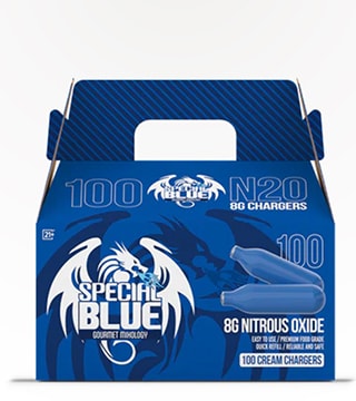 Special Blue Whip Cream Charger 100 count