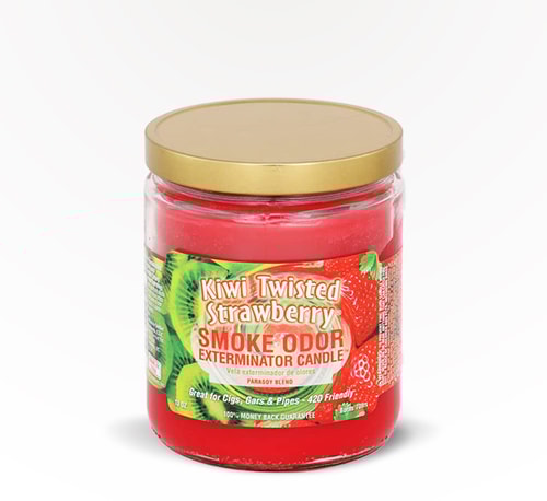 Smoke Odor Exterminator Candle Kiwi Twisted Strawberry 13 oz