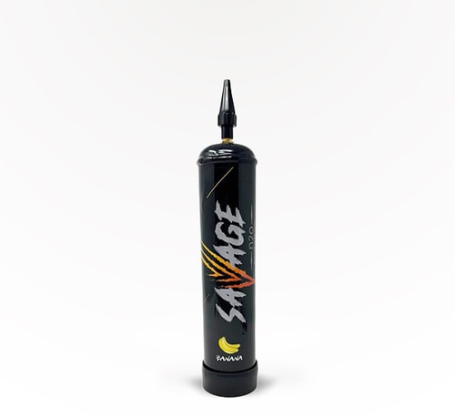 Savage Cream Chargers Banana Flavored N20 Tank - 615g 0.95 l