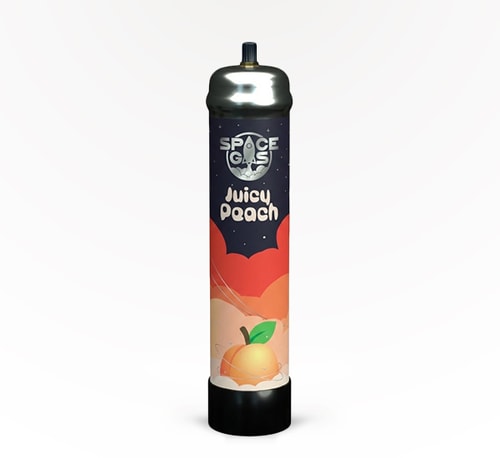 Space Gas 750 g N2O Dispenser (Juicy Peach) Single