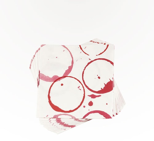 True Brand Wine Stain Cocktail Napkins 20 Pack