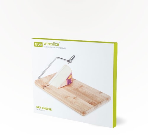 True Brand Wireslice Bamboo Cheese Slicing Board Single