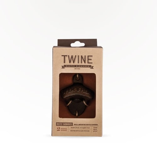 Twine Rusted Elegance Wall Mounted Bottle Opener Single