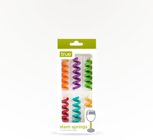 True Brand Stem Springs Silicone Wine Charms Single