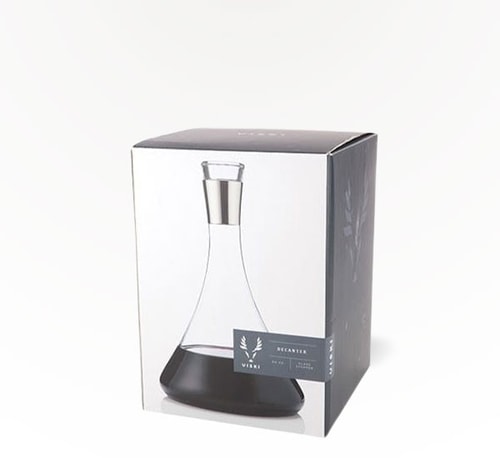 Viski Chrome Decanter Single