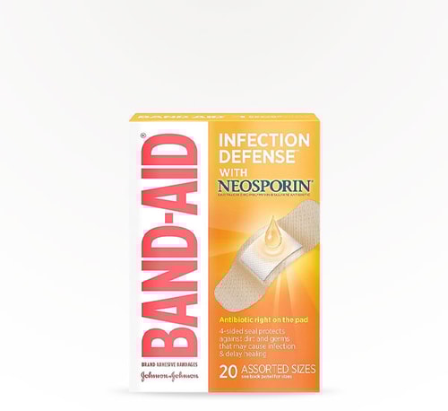 Band-Aid Infection Defense with Neosporin 20 Pack