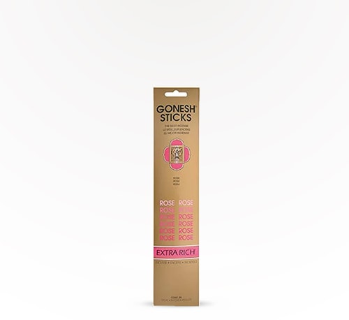 Gonesh Extra Rich Rose Incense Sticks 20 count