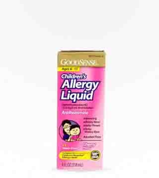 Good Sense Children's Allergy Cherry Liquid 4 oz
