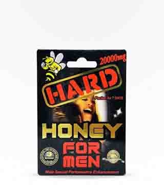Hard 20000 mg Honey for Men Single