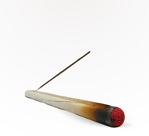 Incense Burner Burning Cigarette Single