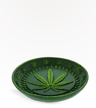 Incense Burner Round Pot Leaf Single