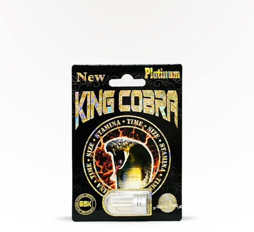 King Cobra Platinum Male Enhancement Pill Single