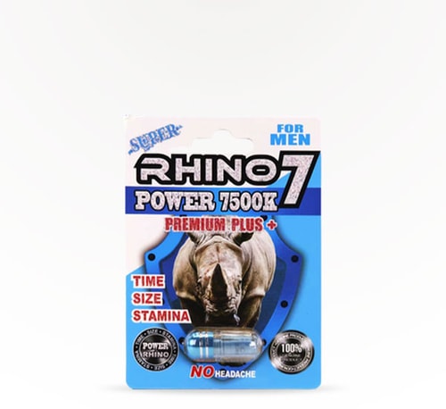 Rhino 7 7500K Super Male Enhancement Pill Single