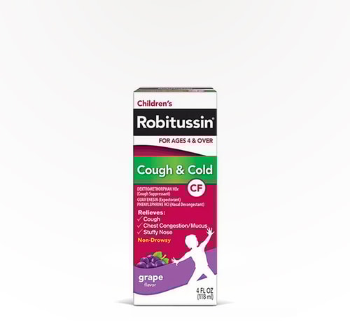 Robitussin Children's Grape Cough and Cold Medicine 4 oz