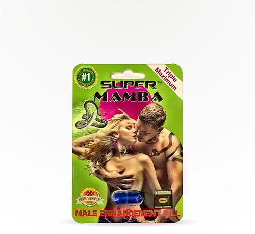 Super Mamba Triple Maximum Male Enhancement Pill Single