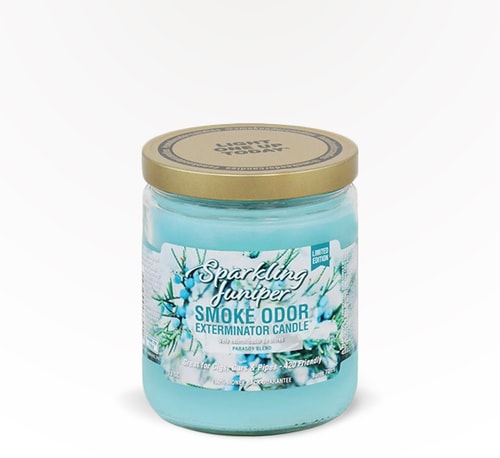 Smoke Odor Exterminator Candle Sparkling Juniper 13 oz